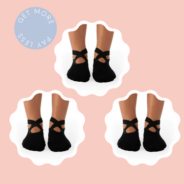 3 Pack Yoga Socks