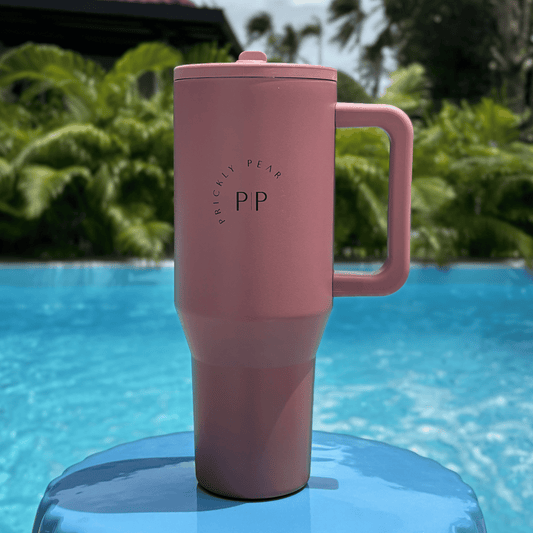 40 Oz Hydrator Bottle - Pink Logo