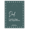 Dad Candle, Cooler Than Any Superhero, 100g, Midnight Oud Scent