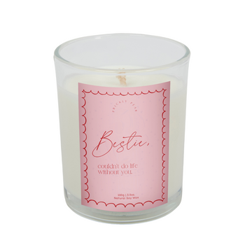 Bestie Candle, Couldn't Do Life Without You, 100g, Midnight Oud Scent