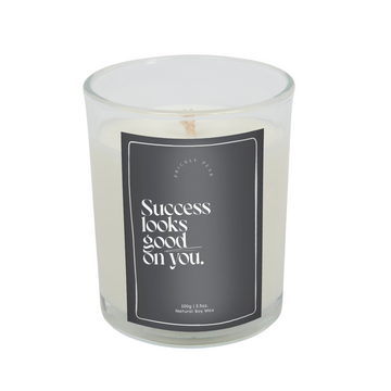 Congratulations Candle, Success Looks Good On You, 100g, Midnight Oud Scent