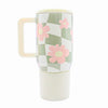 20 Oz Mini Hydrator Water Bottle - Floral Gingham