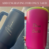 40 Oz Hydrator Bottle - Pink Logo