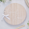 Wooden Wedding Guest Book