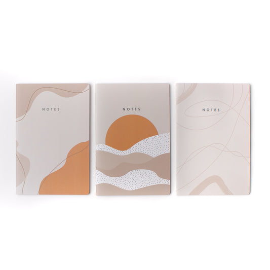 Desert A5 Notebook Set